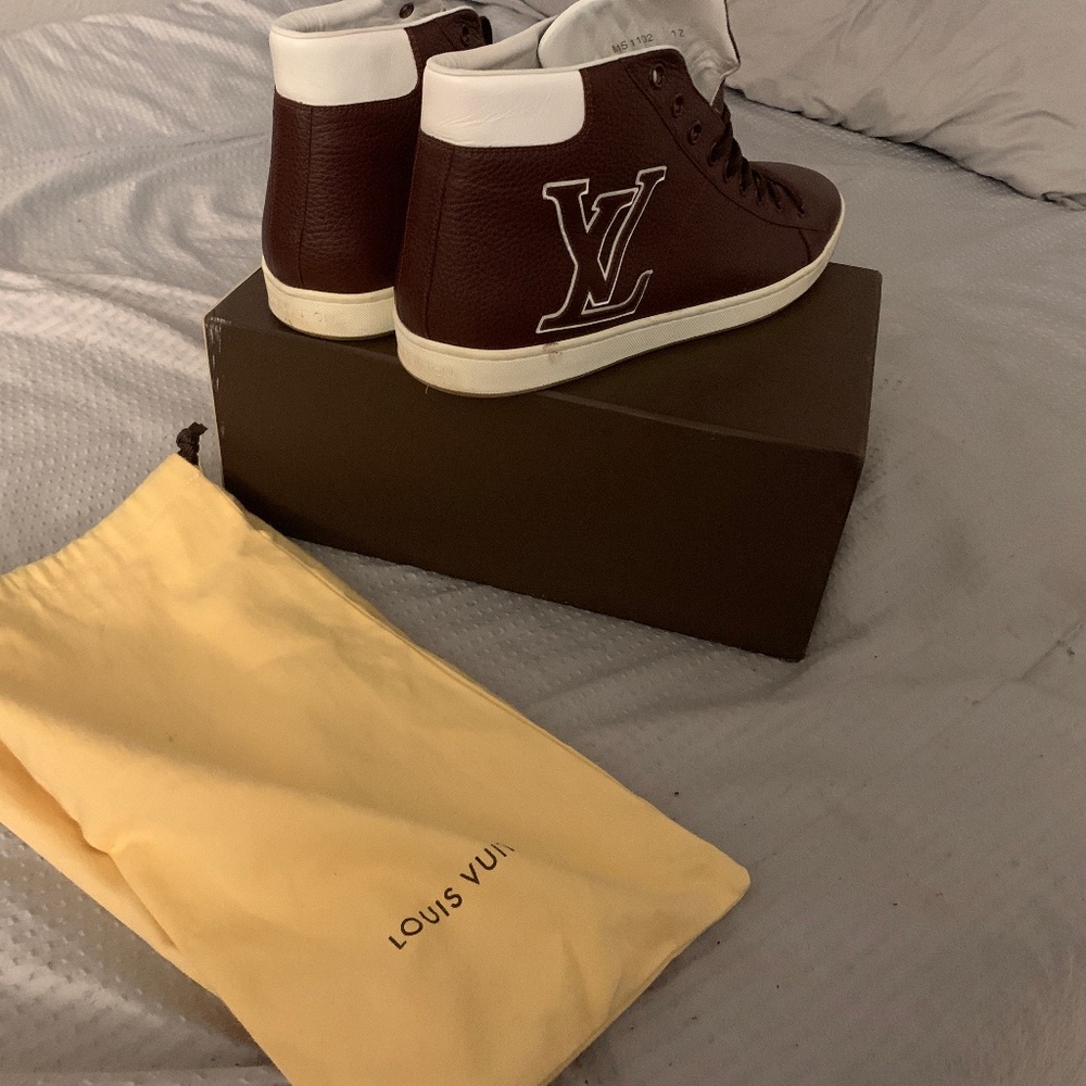 Louis Vuitton high top shoes size 13
